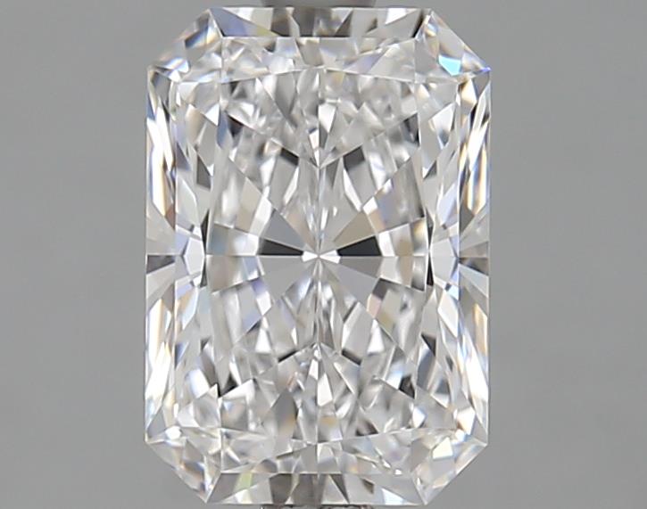 2.08 Carat Radiant Shape Lab Grown Diamond D Color IF Clarity 