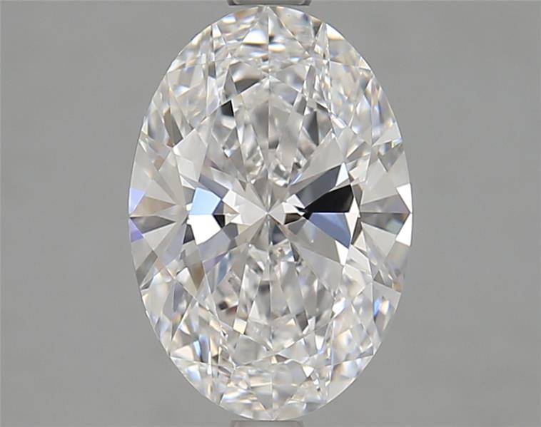 2.14 Carat Oval Shape Lab Grown Diamond D Color VVS1 Clarity 