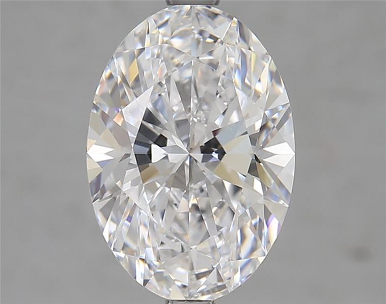 3.11 Carat Oval Shape Lab Grown Diamond D Color VS1 Clarity 