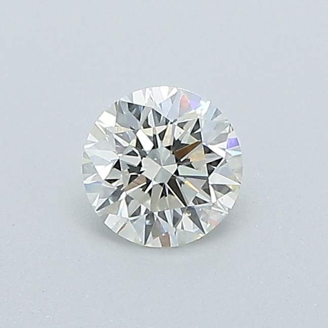 0.32 Carat Round Shape Earth Grown Diamond L Color VS2 Clarity Excellent/Ideal Cut