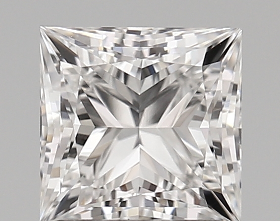 1.35 Carat Princess Shape Lab Grown Diamond E Color VVS1 Clarity 