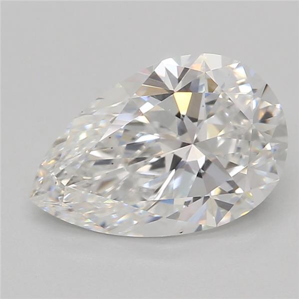 1.06 Carat Pear Shape Lab Grown Diamond D Color VS1 Clarity Excellent/Ideal Cut