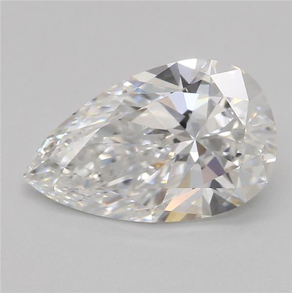 1.02 Carat Pear Shape Lab Grown Diamond E Color VVS2 Clarity Excellent/Ideal Cut