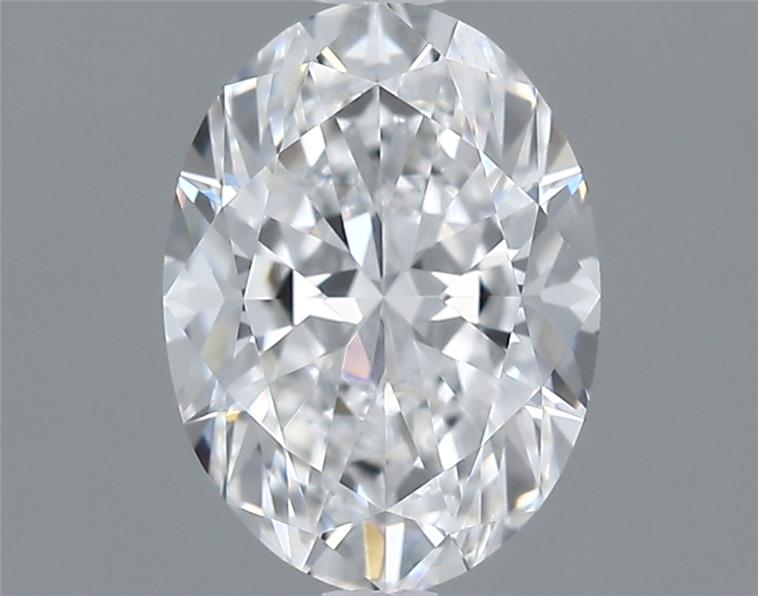 0.80 Carat Oval Shape Earth Grown Diamond D Color VVS2 Clarity 