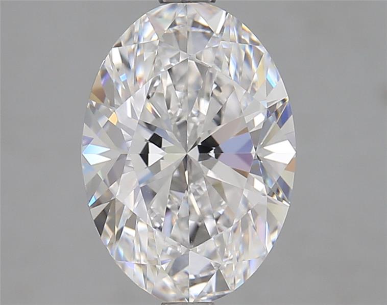 3.04 Carat Oval Shape Lab Grown Diamond E Color VVS2 Clarity 