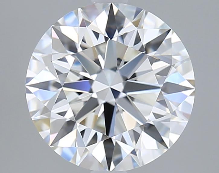 3.02 Carat Round Shape Lab Grown Diamond E Color IF Clarity Excellent/Ideal Cut