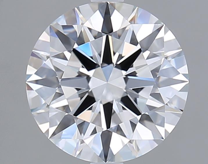3.01 Carat Round Shape Lab Grown Diamond D Color VVS1 Clarity Excellent/Ideal Cut