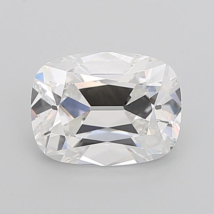 5.05 Carat Cushion Shape Lab Grown Diamond F Color VVS2 Clarity 