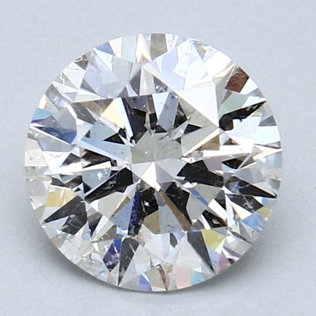 1.83 Carat Round Shape Earth Grown Diamond G Color I1 Clarity Excellent/Ideal Cut