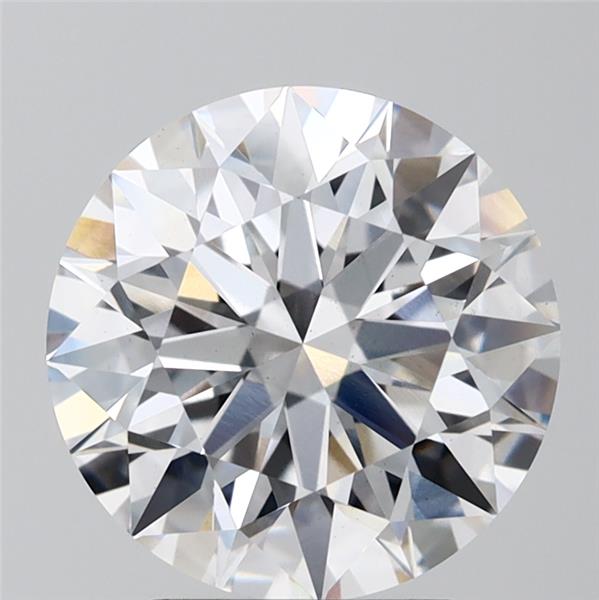 3.61 Carat Round Shape Lab Grown Diamond D Color VS1 Clarity Excellent/Ideal Cut