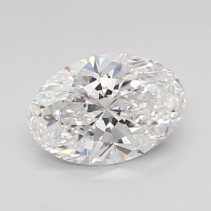 2.02 Carat Oval Shape Lab Grown Diamond D Color VS1 Clarity 