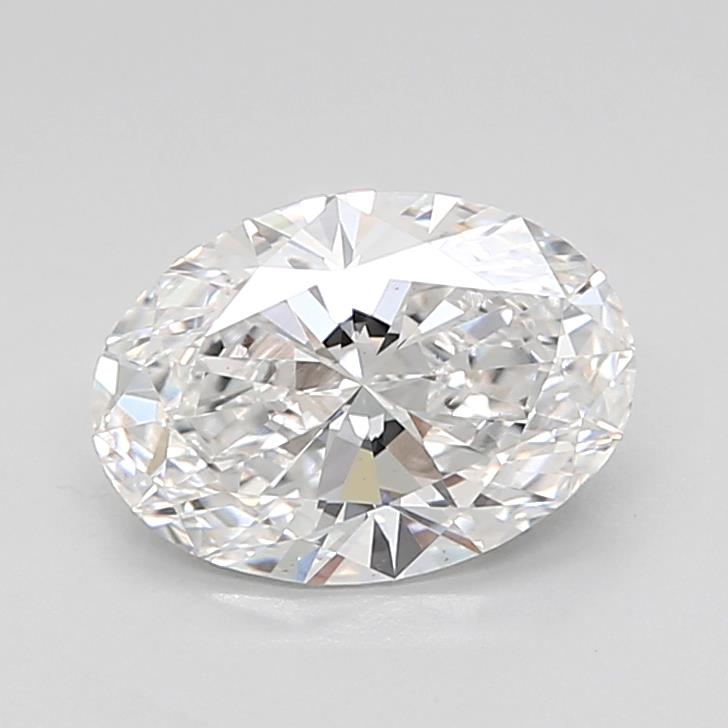 2.05 Carat Oval Shape Lab Grown Diamond D Color VS1 Clarity 