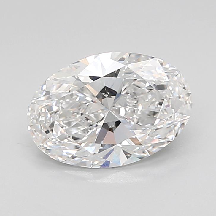 2.05 Carat Oval Shape Lab Grown Diamond D Color VS1 Clarity 