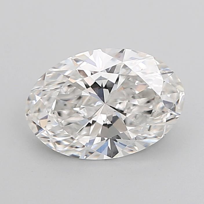 2.01 Carat Oval Shape Lab Grown Diamond F Color VS1 Clarity 
