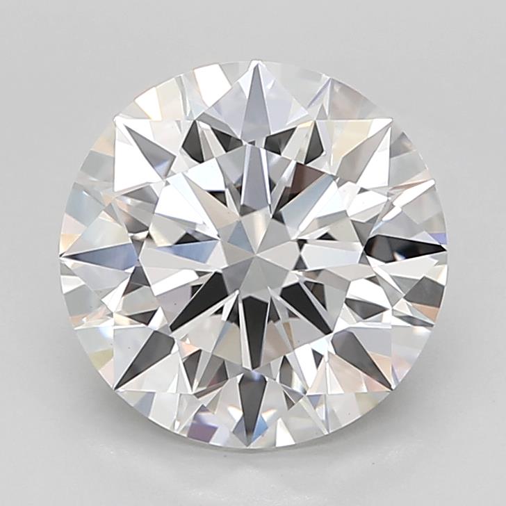 2.97 Carat Round Shape Lab Grown Diamond E Color VS1 Clarity Excellent/Ideal Cut