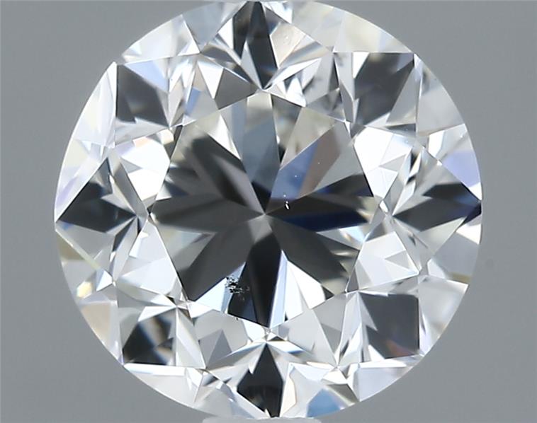 1.50 Carat Round Shape Earth Grown Diamond H Color SI1 Clarity Good Cut