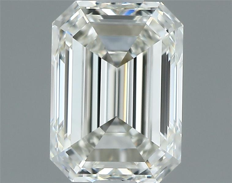 1.01 Carat Emerald Shape Earth Grown Diamond I Color IF Clarity 
