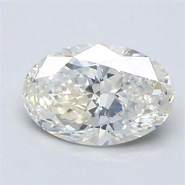 1.01 Carat Oval Shape Earth Grown Diamond I Color VS1 Clarity 