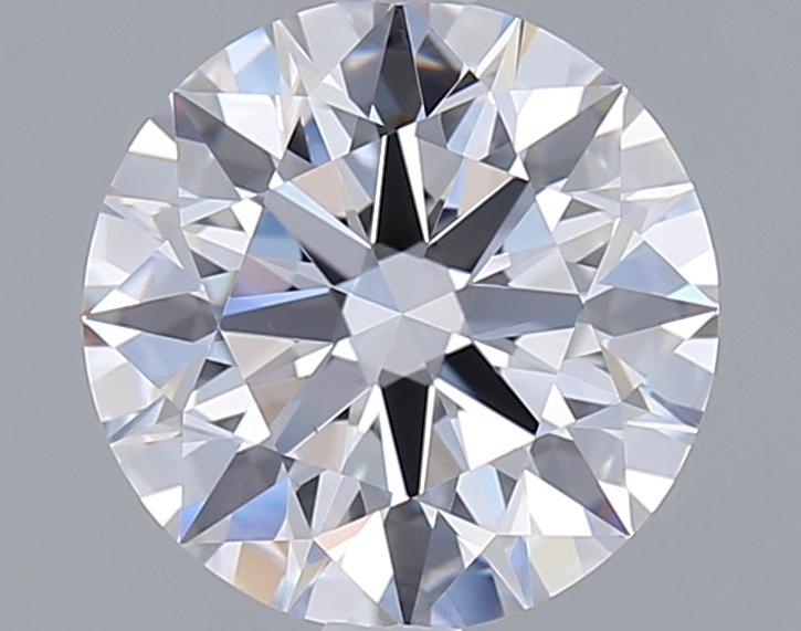 2.01 Carat Round Shape Lab Grown Diamond D Color VVS1 Clarity Excellent/Ideal Cut
