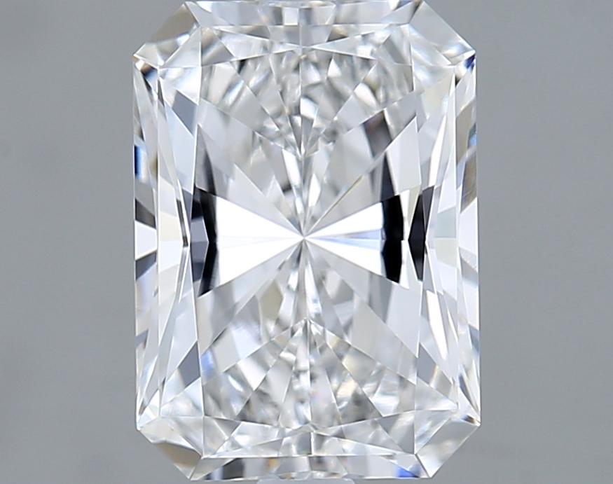 2.02 Carat Radiant Shape Lab Grown Diamond E Color VVS1 Clarity 