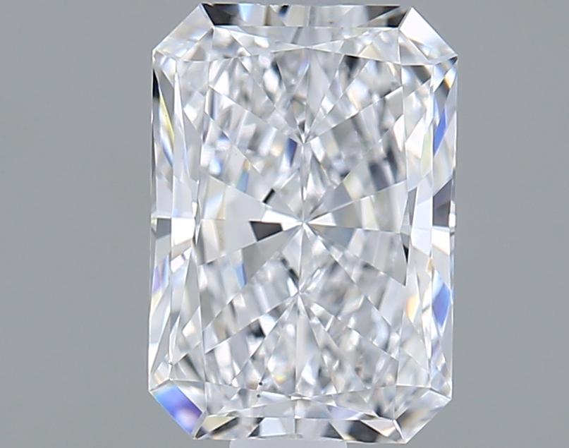 1.30 Carat Radiant Shape Lab Grown Diamond D Color VS1 Clarity 