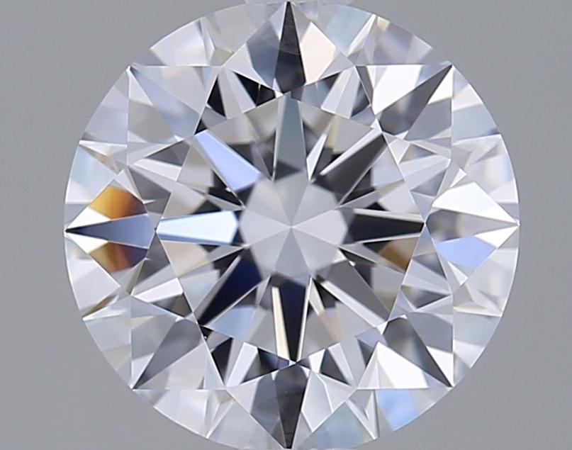 1.70 Carat Round Shape Lab Grown Diamond D Color VVS1 Clarity Excellent/Ideal Cut