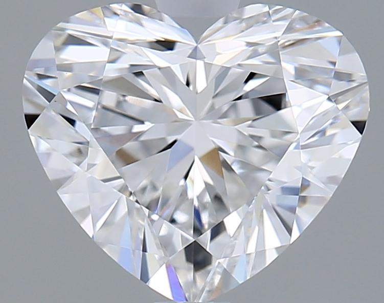 2.04 Carat Heart Shape Lab Grown Diamond D Color VS1 Clarity 