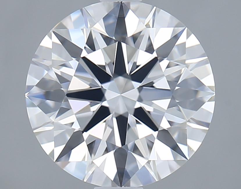 2.01 Carat Round Shape Lab Grown Diamond D Color VVS1 Clarity Excellent/Ideal Cut