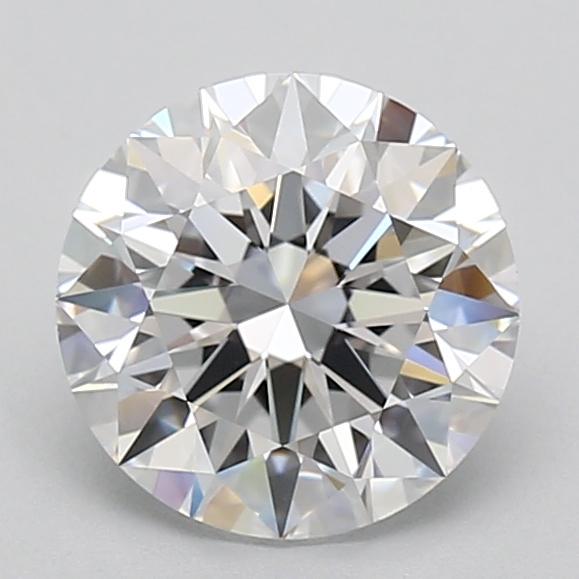 2.05 Carat Round Shape Lab Grown Diamond D Color VVS1 Clarity Excellent/Ideal Cut