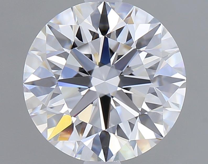 2.00 Carat Round Shape Lab Grown Diamond D Color VVS1 Clarity Excellent/Ideal Cut