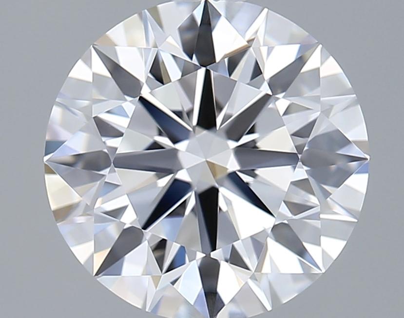 2.05 Carat Round Shape Lab Grown Diamond D Color VVS1 Clarity Excellent/Ideal Cut