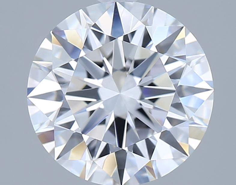 2.56 Carat Round Shape Lab Grown Diamond D Color VVS1 Clarity Excellent/Ideal Cut