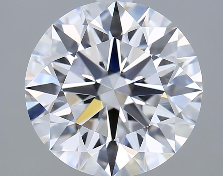 3.06 Carat Round Shape Lab Grown Diamond D Color VVS1 Clarity Excellent/Ideal Cut