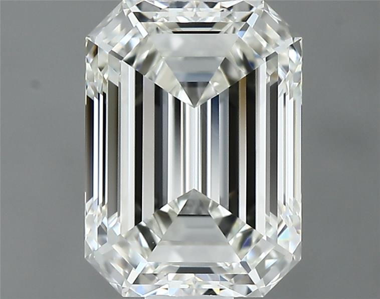 0.90 Carat Emerald Shape Earth Grown Diamond I Color VVS2 Clarity 