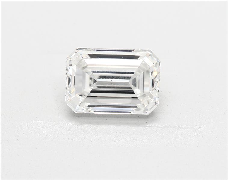 2.50 Carat Emerald Shape Earth Grown Diamond I Color VS1 Clarity 