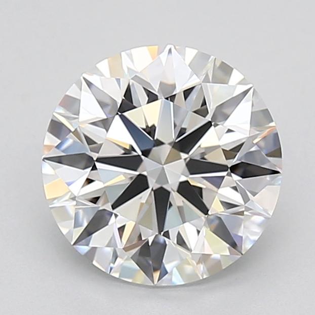 2.20 Carat Round Shape Lab Grown Diamond D Color IF Clarity Excellent/Ideal Cut