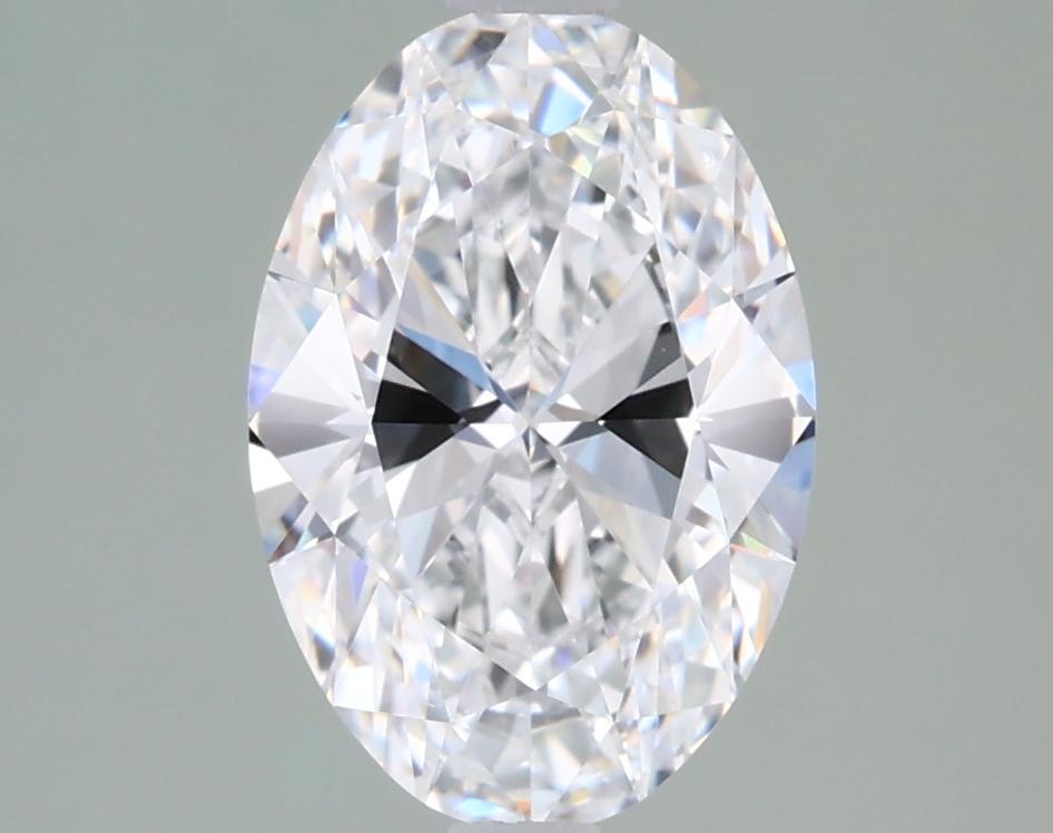 1.67 Carat Oval Shape Lab Grown Diamond D Color VVS2 Clarity 