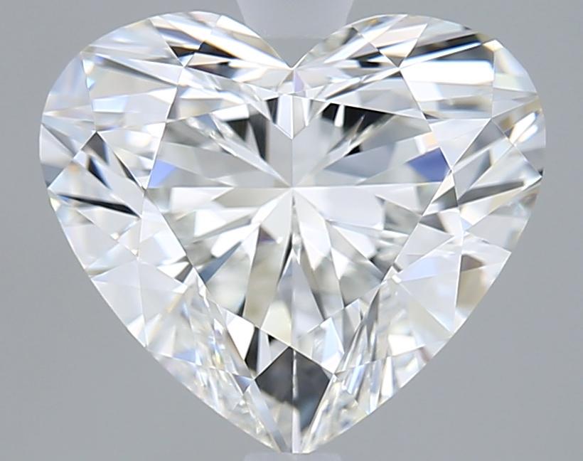 3.51 Carat Heart Shape Lab Grown Diamond G Color VS1 Clarity 