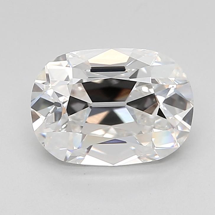 2.54 Carat Cushion Shape Lab Grown Diamond E Color VVS2 Clarity 