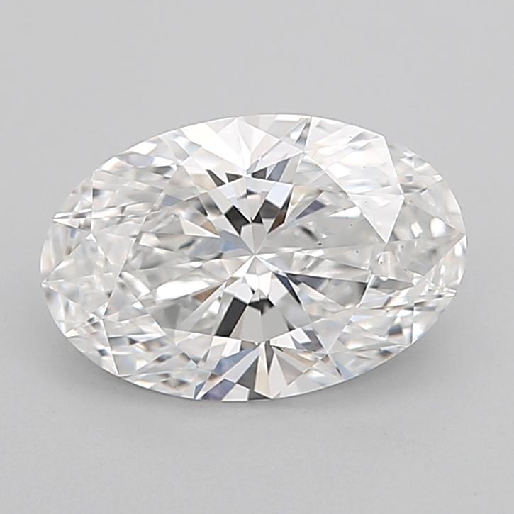 2.04 Carat Oval Shape Lab Grown Diamond D Color VS2 Clarity 