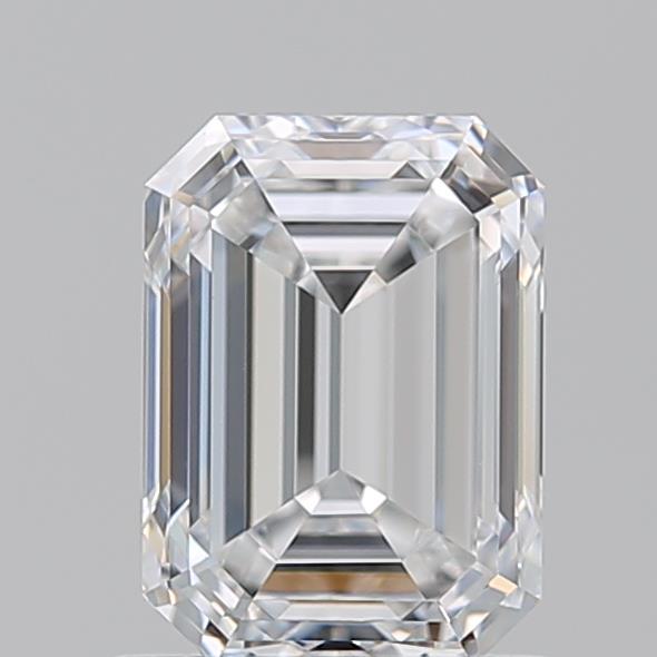 1.20 Carat Emerald Shape Earth Grown Diamond D Color VVS2 Clarity 
