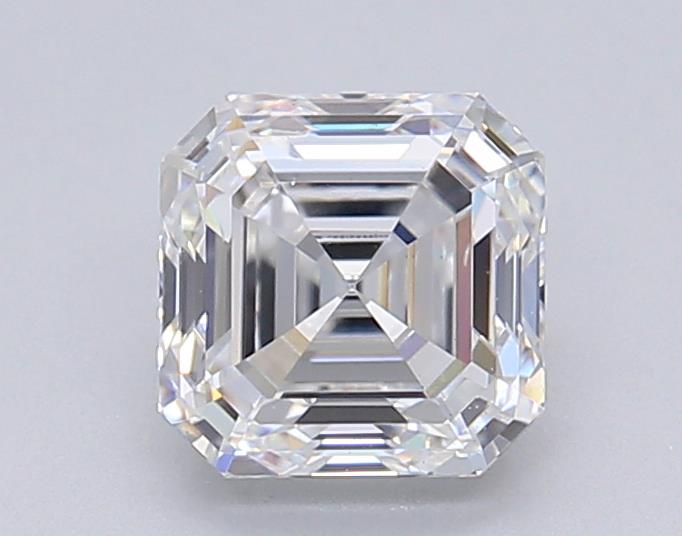 1.02 Carat Asscher Shape Lab Grown Diamond D Color VS1 Clarity 
