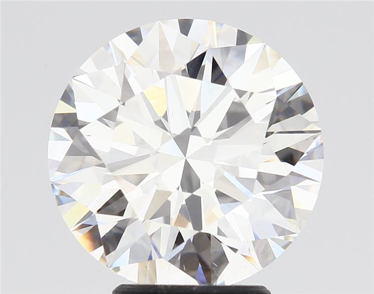 4.08 Carat Round Shape Lab Grown Diamond G Color SI1 Clarity Excellent/Ideal Cut