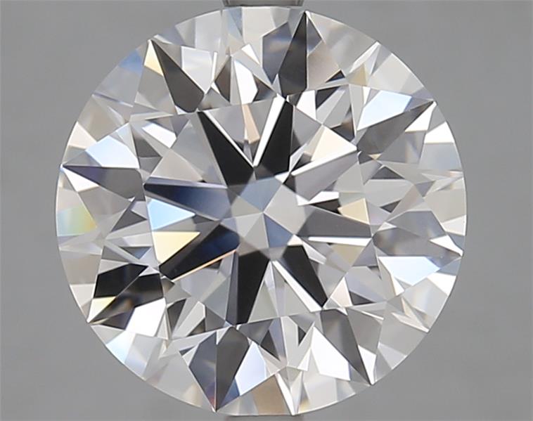 4.16 Carat Round Shape Lab Grown Diamond D Color VVS1 Clarity Excellent/Ideal Cut