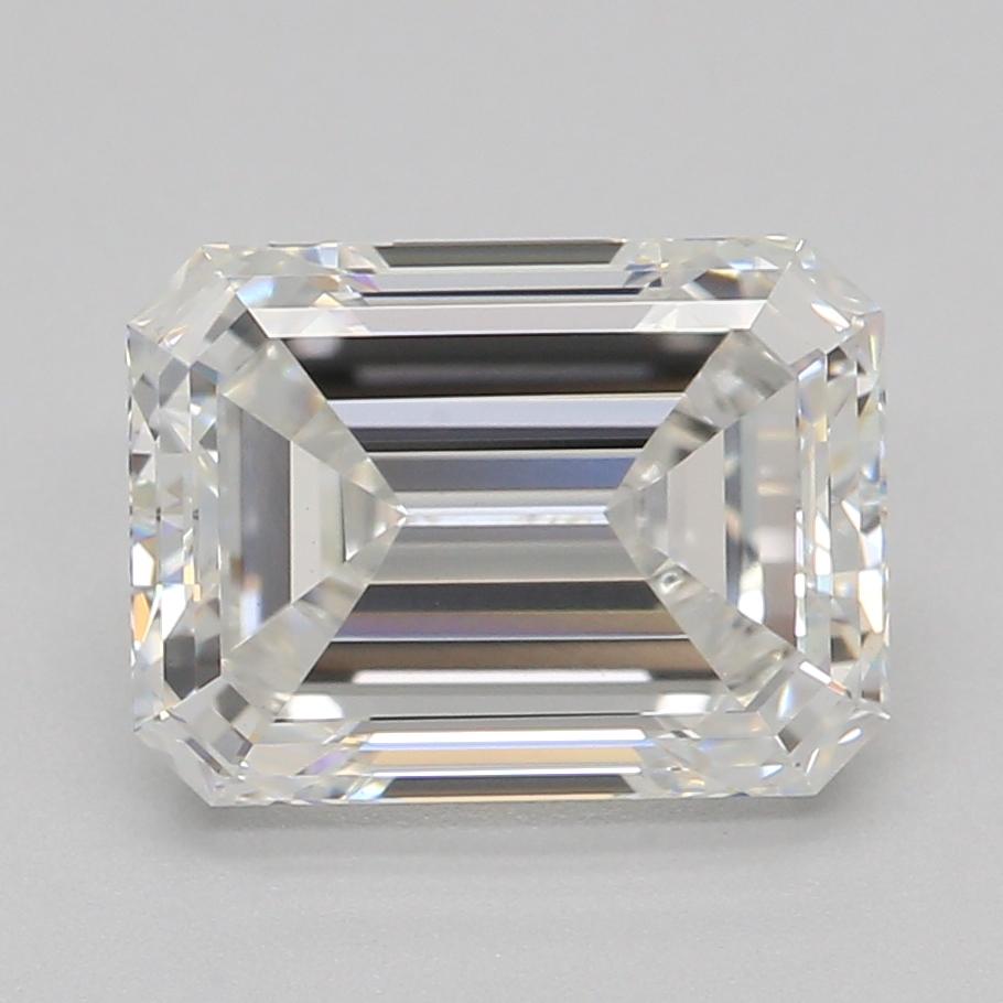 1.59 Carat Emerald Shape Lab Grown Diamond E Color VVS2 Clarity Very Good Cut