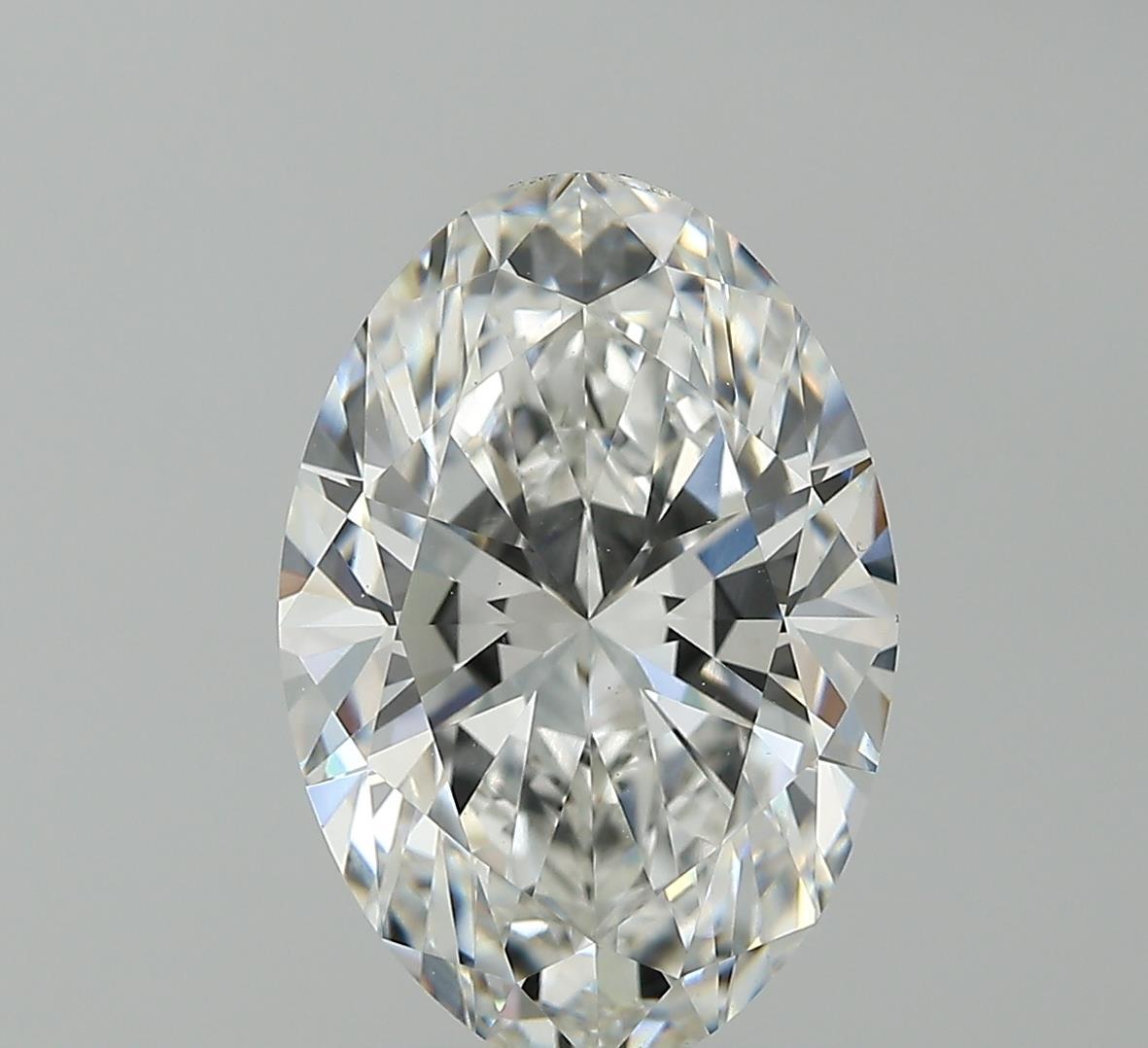 5.01 Carat Oval Shape Lab Grown Diamond E Color VS1 Clarity 