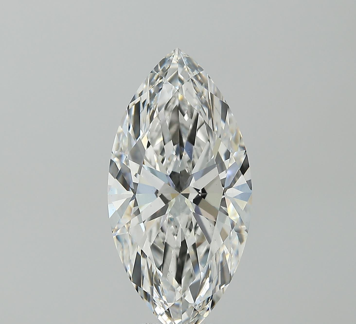 5.02 Carat Marquise Shape Lab Grown Diamond E Color VS1 Clarity 