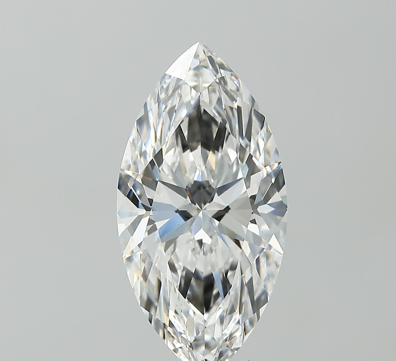 5.04 Carat Marquise Shape Lab Grown Diamond E Color VS1 Clarity 
