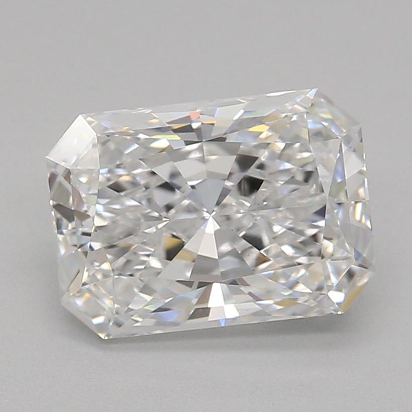 1.04 Carat Radiant Shape Lab Grown Diamond D Color VS1 Clarity Excellent/Ideal Cut