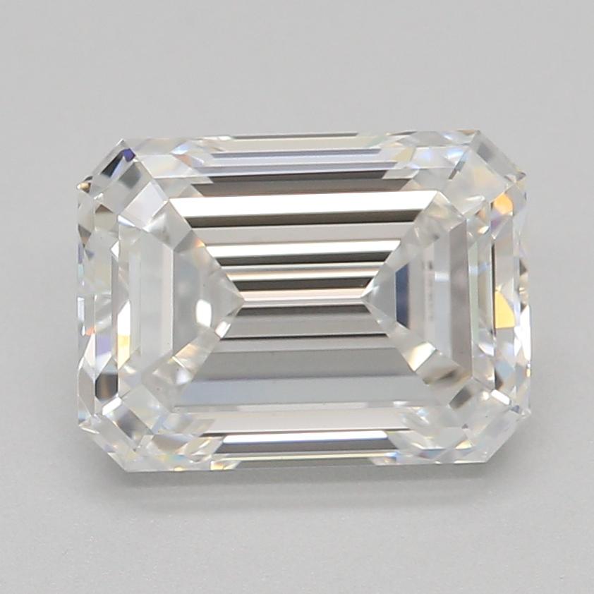 1.32 Carat Emerald Shape Lab Grown Diamond E Color VS1 Clarity Excellent/Ideal Cut